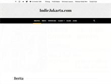 Tablet Screenshot of indiejakarta.com